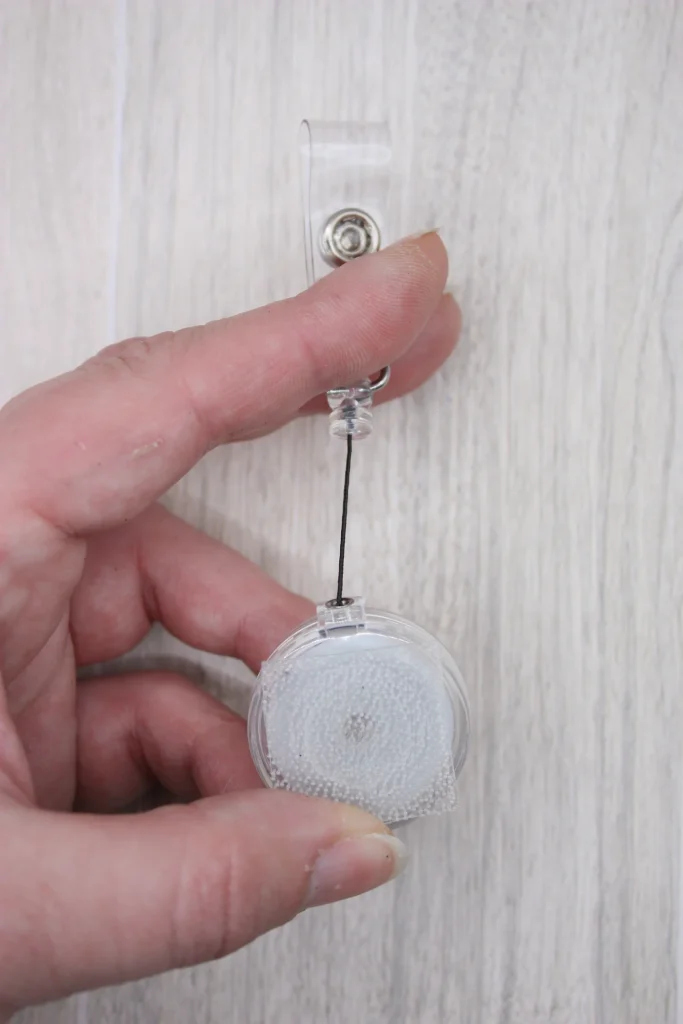 Alligator Clip Interchangeable Badge Reel Base 3