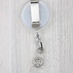Belt Clip Interchangeable Badge Reel Base 2