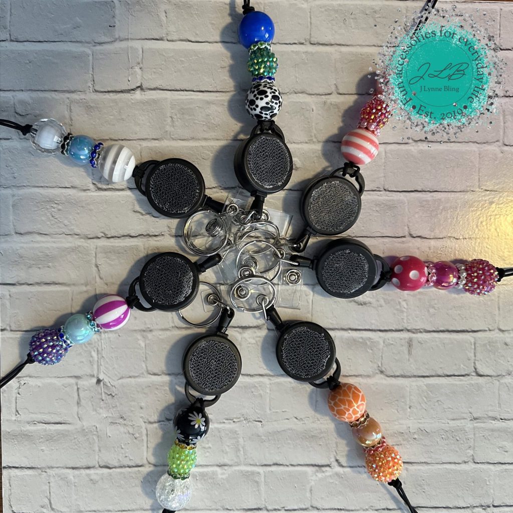 Breakaway Beaded Lanyard Reel Base