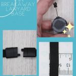 Black Thin Retractable Breakaway Lanyard Base 1