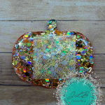 Autumn Glow Halloween-Themed Interchangeable Badge Reel Topper 2